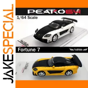 Mazda RX7 Veilside Fortune 7 Scale Model 1/64