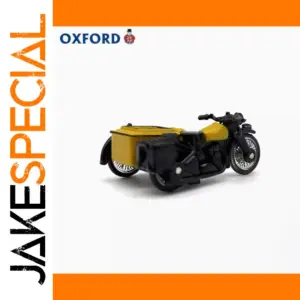 OXFORD 1:76 Classic Three-Wheeled Motorcycle Model