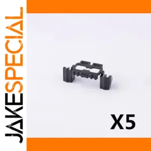 Black Minifigure Accessory Set of 5