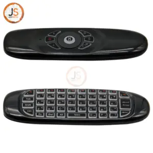 C120 Backlit Fly Air Mouse - Smart TV Remote 11 956a3e5d5f7e43b28cd76d43 with overlay