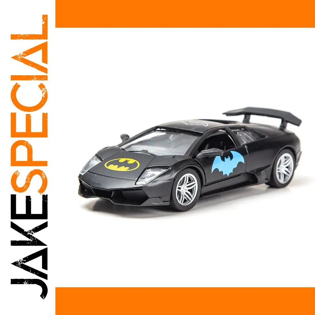 1:32 Batman-Themed Diecast Sports Car Model 1 1:32 Batman-Themed Diecast Sports Car Model