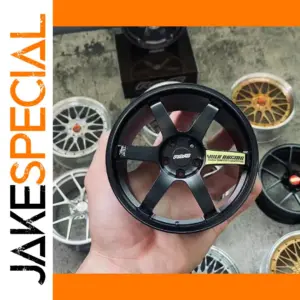 BBS RAYS TE37 Wheel Hub Model 100mm Scale