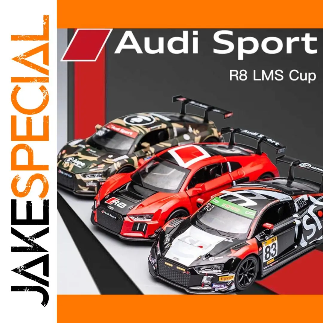 1:32 Scale Audi R8 LMS Cup Racing Cars Set 1 1:32 Scale Audi R8 LMS Cup Racing Cars Set