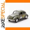 Olive Green Vintage Diecast Car Model 1:32