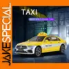 1:24 Scale E300L Taxi Diecast Model Toy