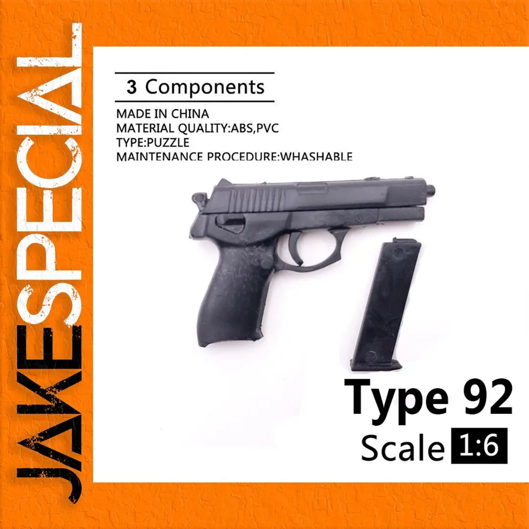 1/6 Scale Type 92 Semi-Automatic Pistol Model 1 1/6 Scale Type 92 Semi-Automatic Pistol Model