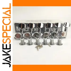 Antique Chrome Guitar Locking Tuners GK07C