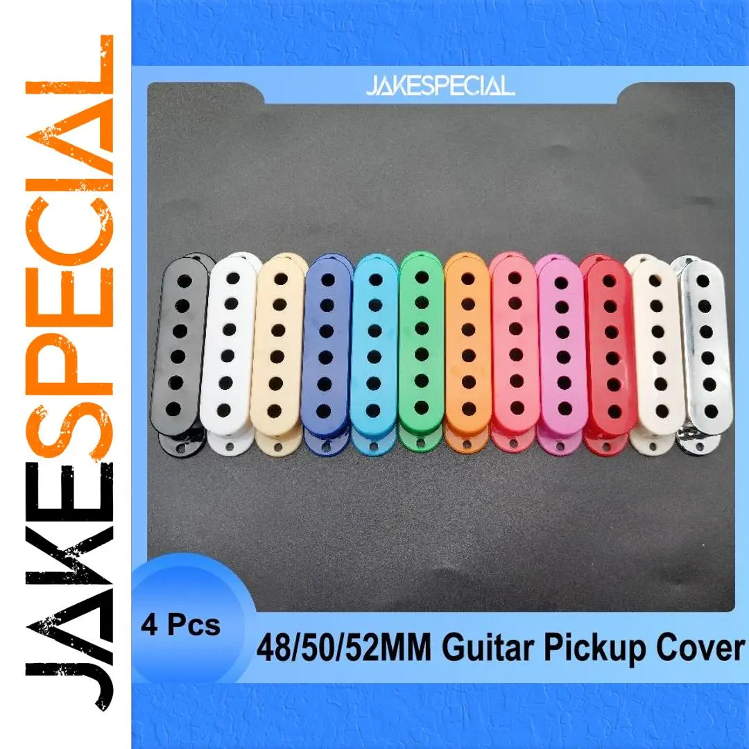 Colorful 4Pcs Electric Guitar Pickup Covers 1 Colorful 4Pcs Electric Guitar Pickup Covers