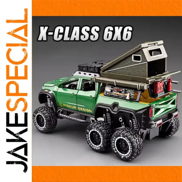 1:28 Scale UNIMOG Motorhome X-Class Model