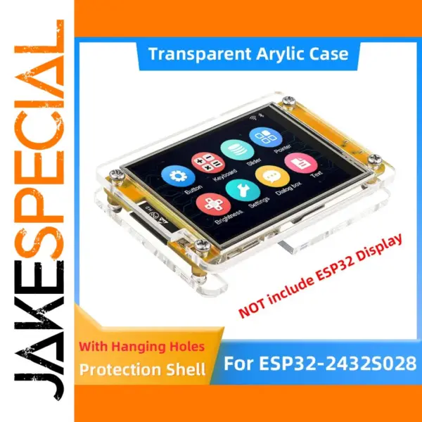 Transparent Acrylic Case for ESP32 Smart Display
