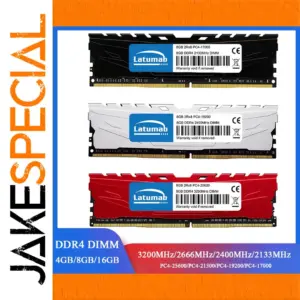 Latumab DDR4 RAM 4GB 8GB 16GB 2133-3200MHz