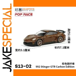 POP RACE 1:64 Porsche Stinger GTR Model Car