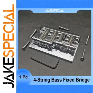 Vintage 4-String Bass Guitar Bridge Chrome Finish