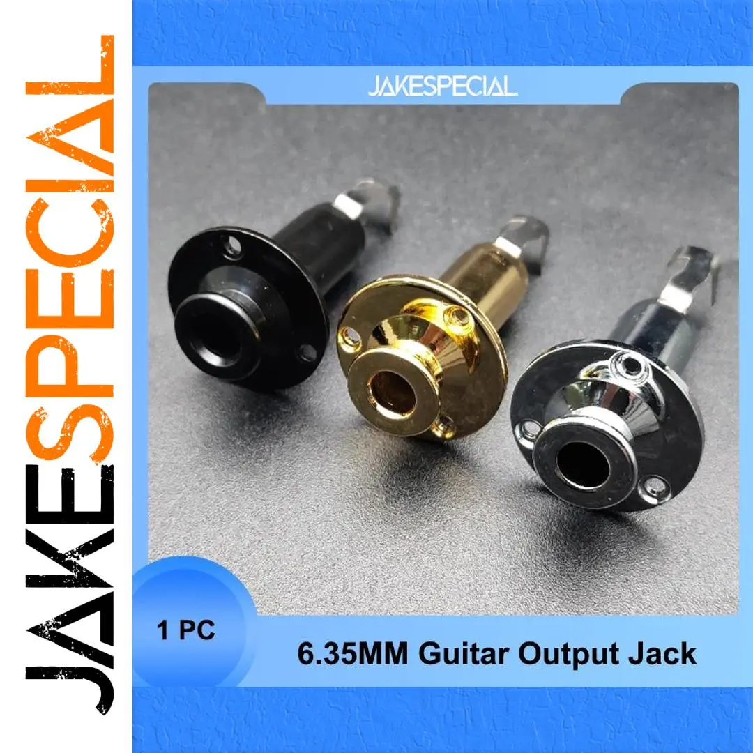 Removable Jack Cover for Guitars and Basses 1 Removable Jack Cover for Guitars and Basses