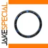 39mm Flat Black Blue Bezel Insert for SKX 6105 6309