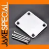 Shiny Chrome Electric Guitar/Bass Neck Plate 8038