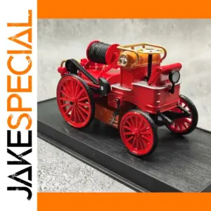 1900 Scale Diecast French Fire Truck Model