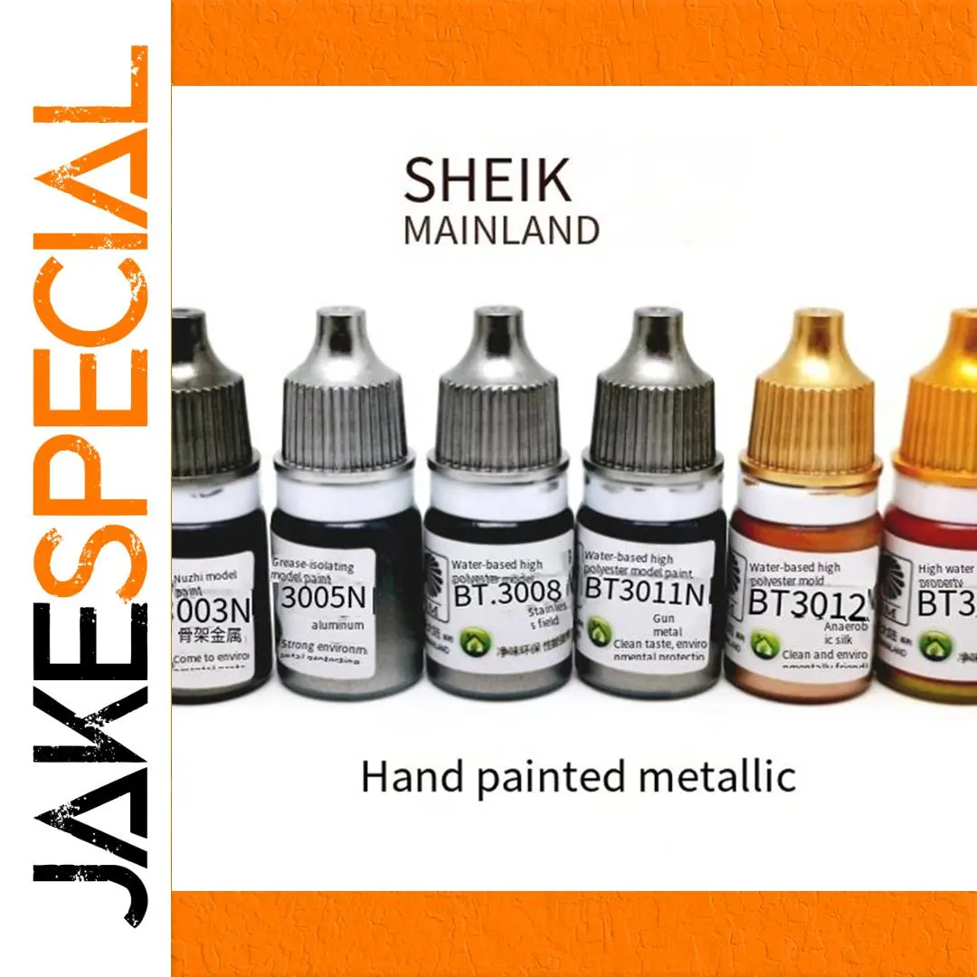 Erilles Metallic Liquid Pigment for Models 5ml 1 Erilles Metallic Liquid Pigment for Models 5ml
