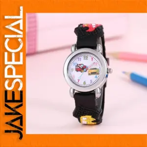 Colorful Cartoon Car Watch for Kids