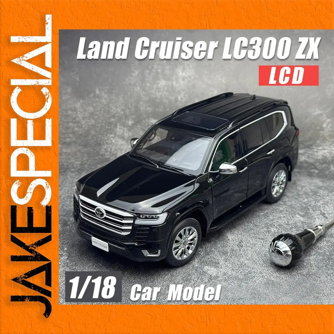 Toyota Land Cruiser LC300 ZX Diecast Model 1/18 1 Toyota Land Cruiser LC300 ZX Diecast Model 1/18