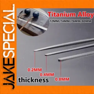 Titanium Alloy Guitar Bridge Nut Height Spacers