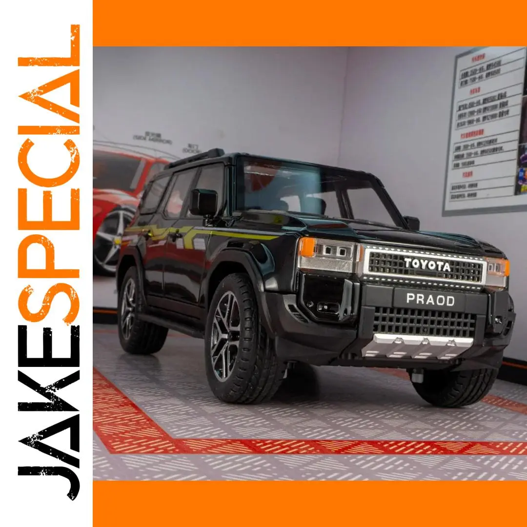 1:24 Diecast Land Cruiser Prado Model Car 1 1:24 Diecast Land Cruiser Prado Model Car