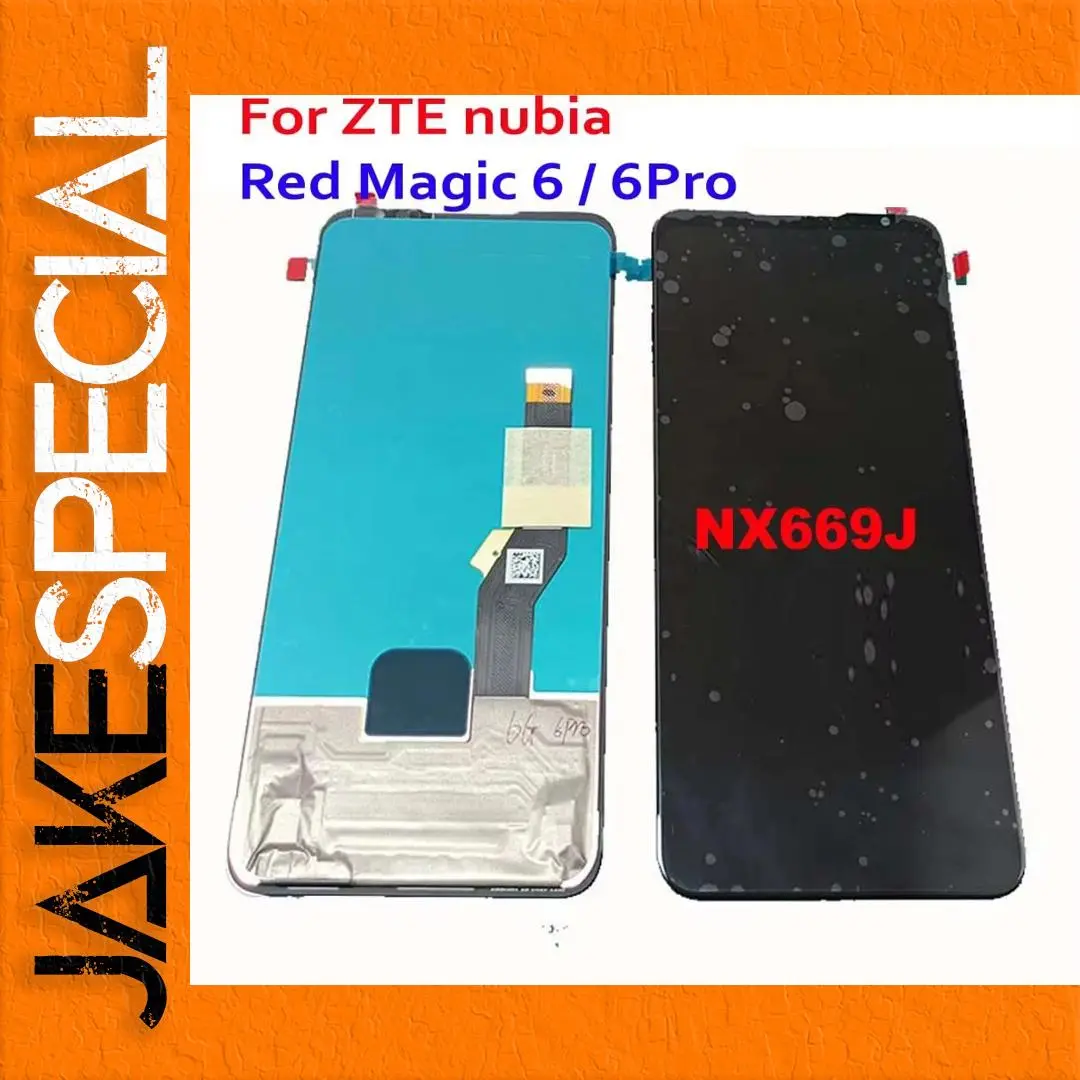 AMOLED LCD for ZTE Nubia Red Magic 6/6 Pro 1 AMOLED LCD for ZTE Nubia Red Magic 6/6 Pro