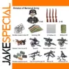 24pcs WWII Military Minifigures and Accessories