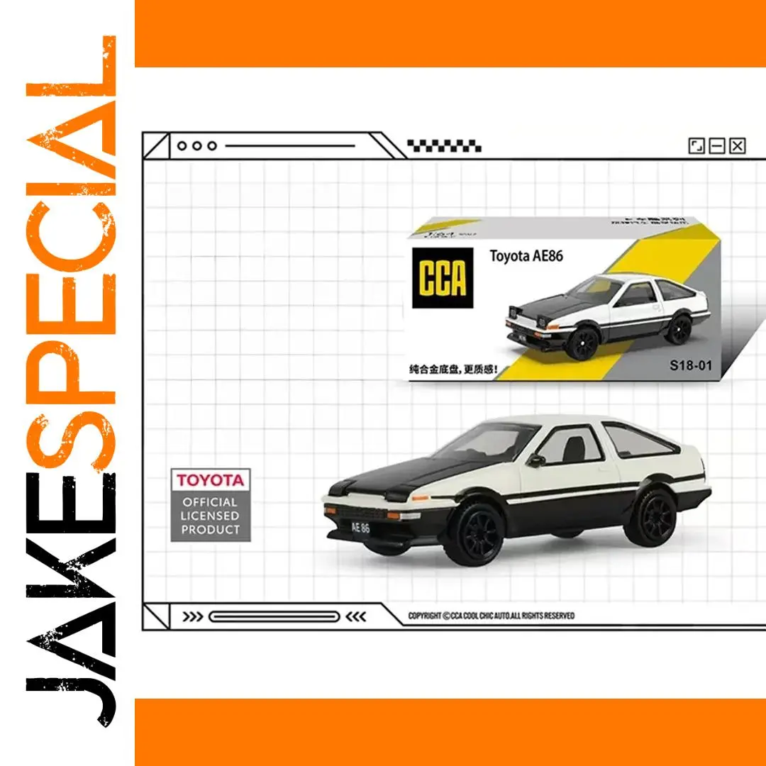 CCA 1:64 Scale Toyota AE86 Model Car 1 CCA 1:64 Scale Toyota AE86 Model Car