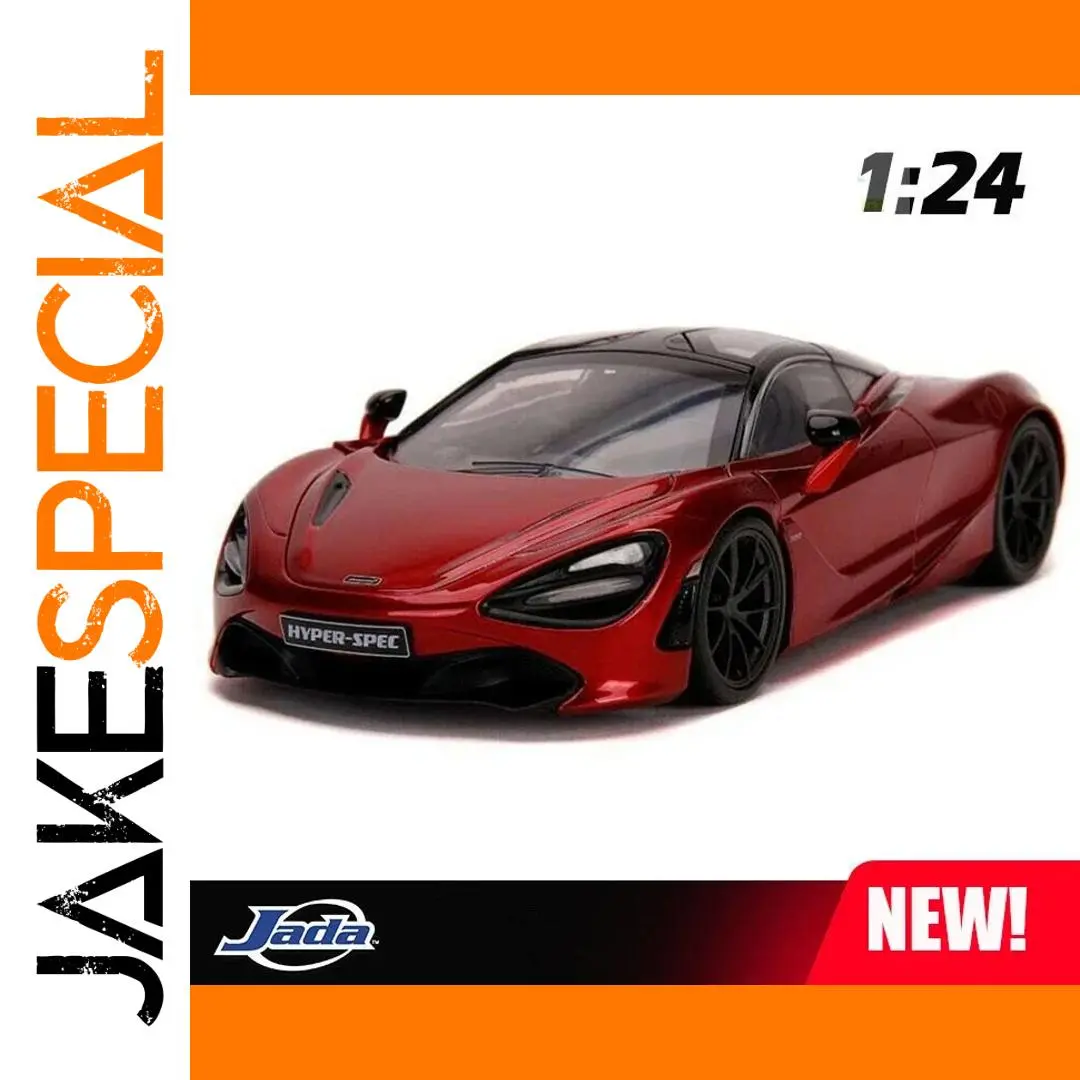 1:24 McLaren 720S Diecast Model Red Car 1 1:24 McLaren 720S Diecast Model Red Car
