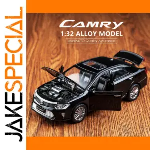 1:32 Toyota Camry Diecast Model Car Black