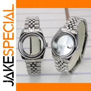 NH35 36mm Watch Case Sapphire Crystal Bracelet