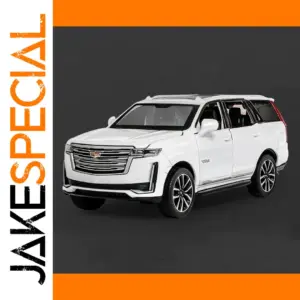1:32 Scale White Cadillac Escalade Diecast Model