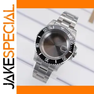 40mm Diver Watch Case with Sapphire Crystal