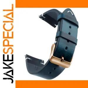 Wax Genuine Leather Watch Band for 18-24mm Watches