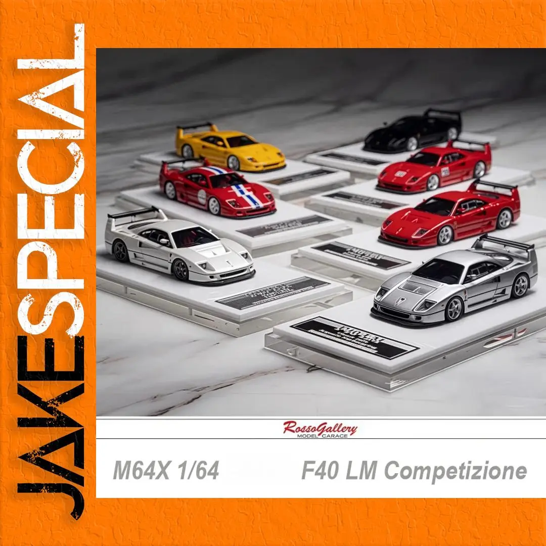 1:64 Scale F40 LM Competizione Model Car 1 1:64 Scale F40 LM Competizione Model Car