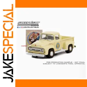 Diecast 1956 Ford F-100 Pickup Model 1:64