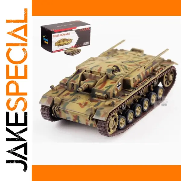 1/72 Scale StuG III Ausf.E Model Tank Collectible