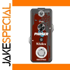Vivlex Phaser Effect Pedal with True Bypass