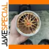 4-Inch Gold BBS Wheel Model Hub