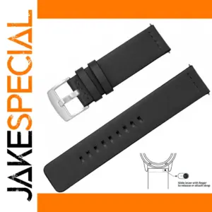 Genuine Leather Watchband 22mm 20mm Adjustable