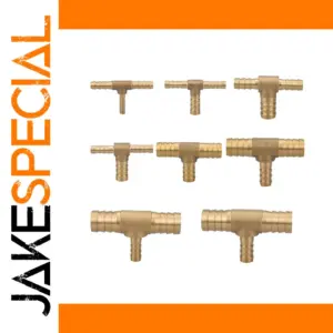 Brass Tee Fitting Connector 4mm to 19mm
