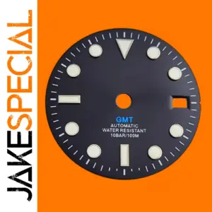 28.5mm Blue GMT Watch Dial for NH34 NH35