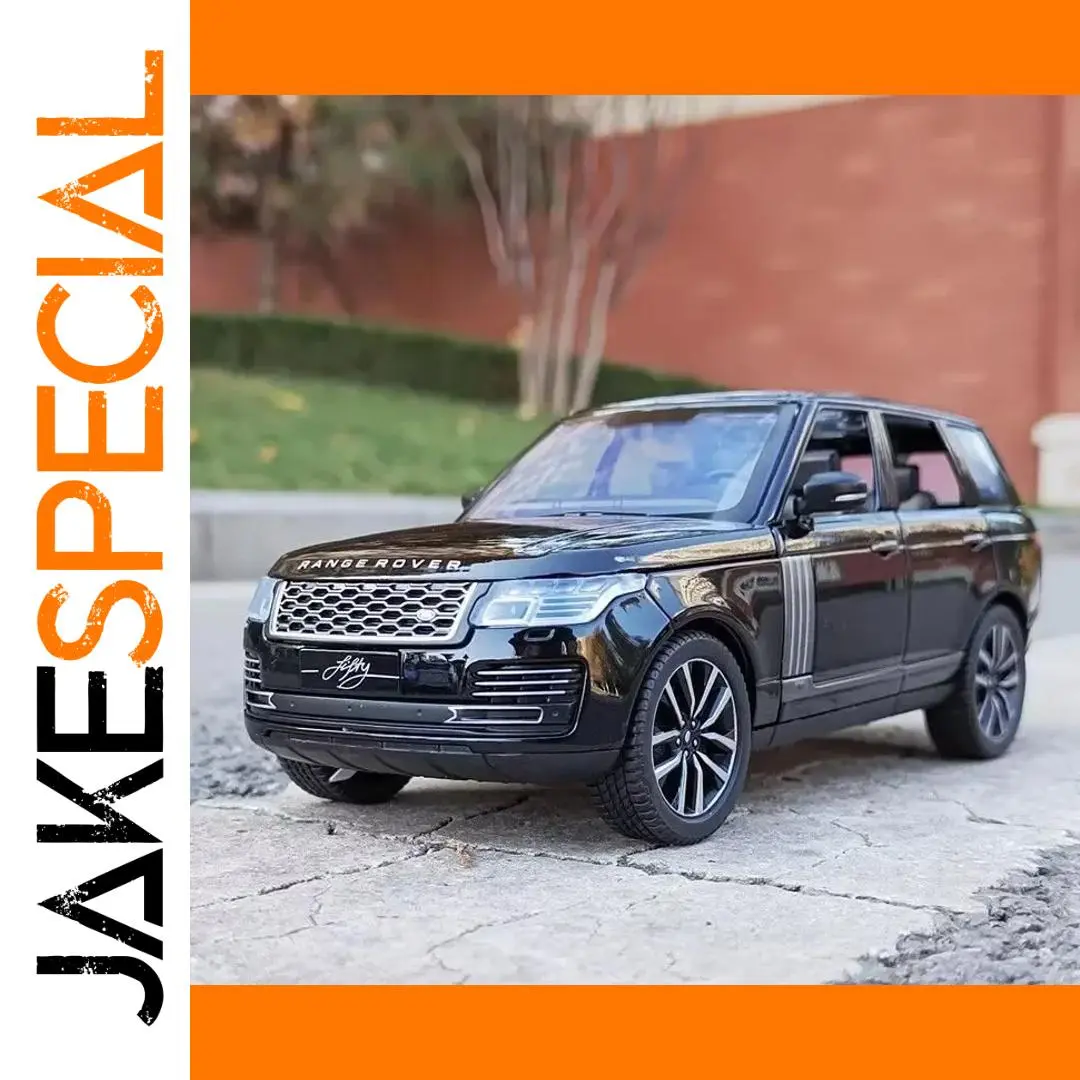 1/24 Scale Black Range Rover Diecast Model 1 1/24 Scale Black Range Rover Diecast Model
