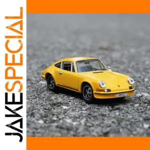 Porsche 911 1971 Die-Cast Model in Yellow