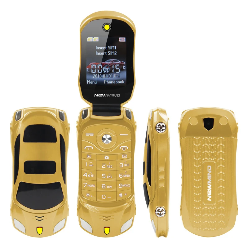 Mini Car Shape Flip Phone with Dual SIM 11 Mini Car Shape Flip Phone with Dual SIM - Image 11