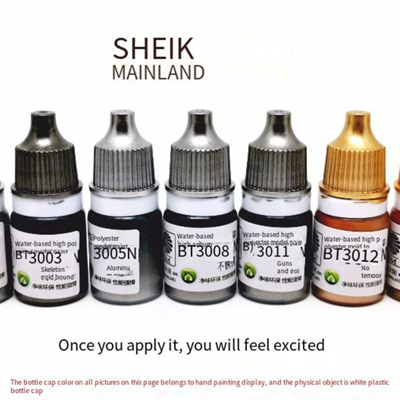 Erilles Metallic Liquid Pigment for Models 5ml 2 Erilles Metallic Liquid Pigment for Models 5ml - Image 2