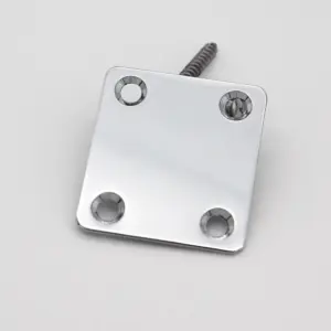 Mini Electric Guitar Neck Plate with Screws 11 H184a23b9d0fc44c9bb72245746c66429P