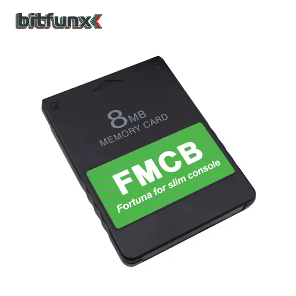 Bitfunx Fortuna 8MB 16MB 32MB 64MB Memory Cards for PS2 Slim - Image 5