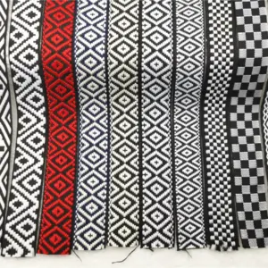 1 Inch Geometric Jacquard Ribbon 5 Yards Roll 26 H1d0ad8161717471f81e7d0fbf14a66cdD